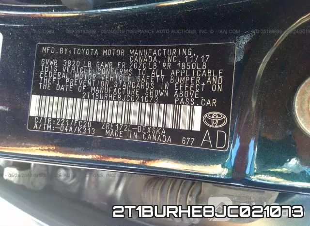 2T1BURHE8JC021073 фото 10