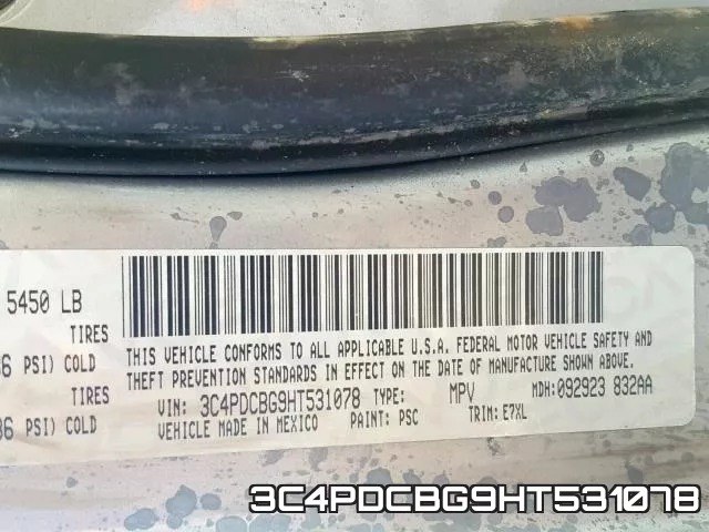 3C4PDCBG9HT531078 фото 2
