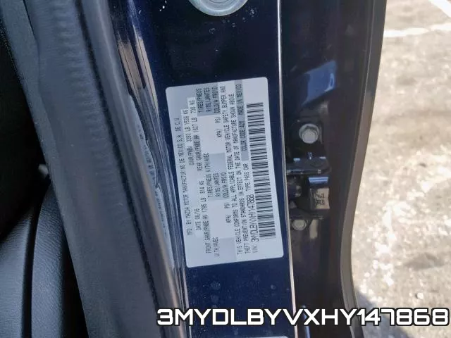 3MYDLBYVXHY147868 фото 2