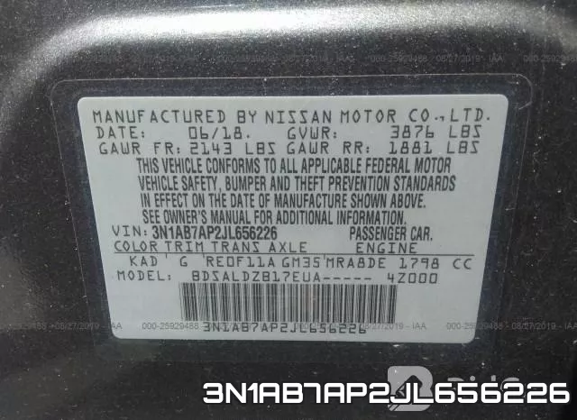 3N1AB7AP2JL656226 фото 10