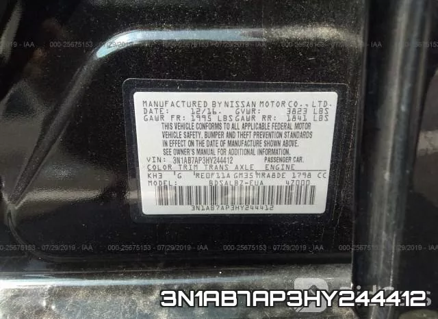 3N1AB7AP3HY244412 фото 10