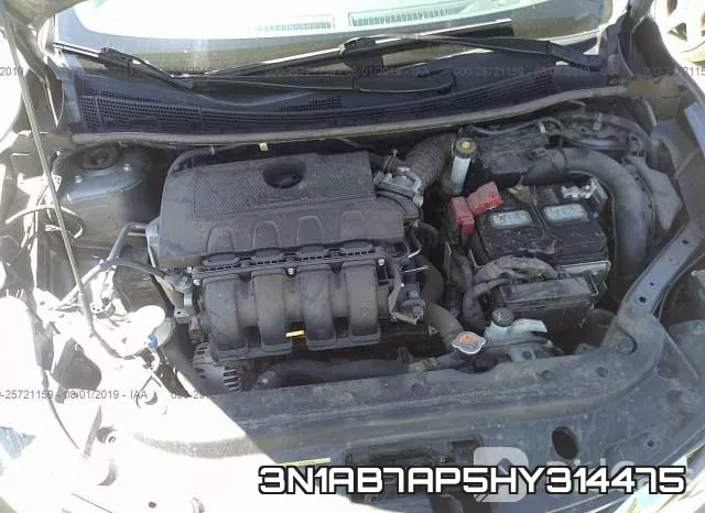 3N1AB7AP5HY314475 фото 2