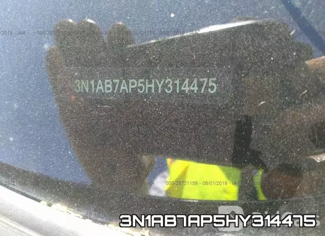 3N1AB7AP5HY314475 фото 10