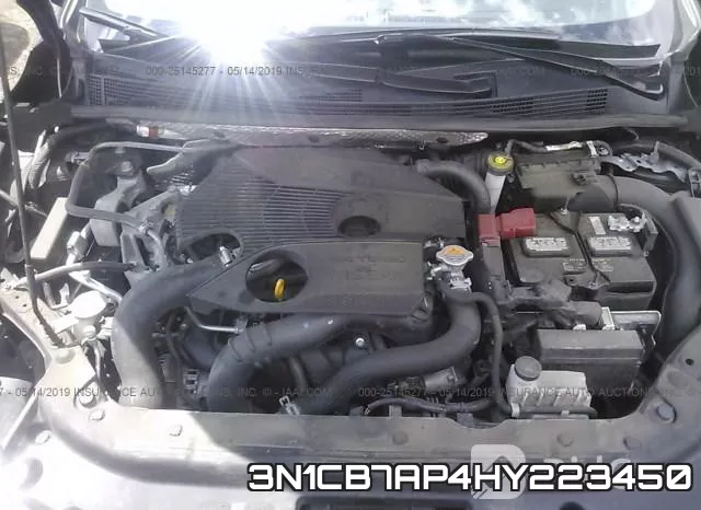 3N1CB7AP4HY223450 фото 2