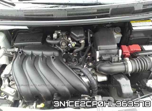 3N1CE2CP0HL363578 фото 2