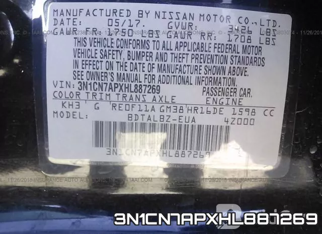 3N1CN7APXHL887269 фото 10