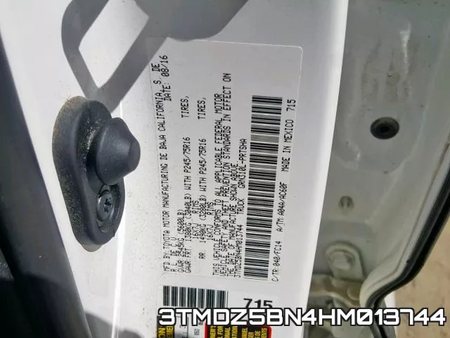 3TMDZ5BN4HM013744 фото 2