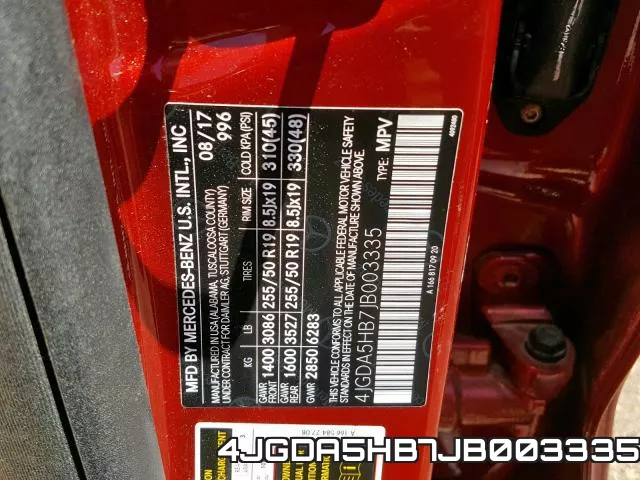 4JGDA5HB7JB003335 фото 2