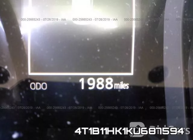 4T1B11HK1KU687594 фото 8