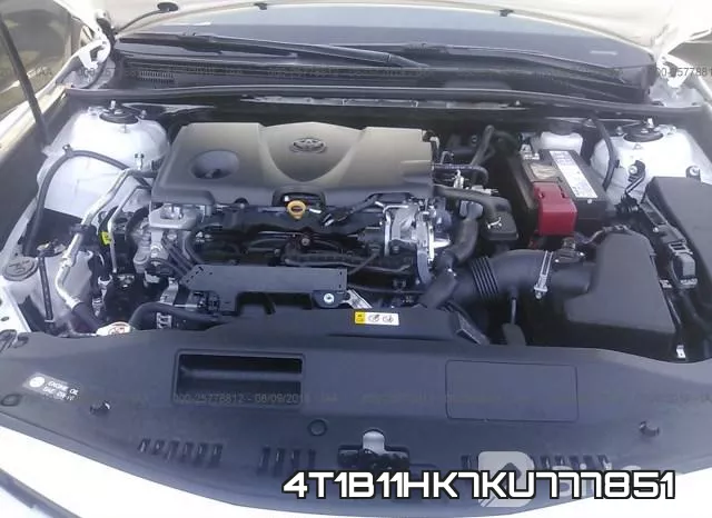 4T1B11HK7KU777851 фото 2