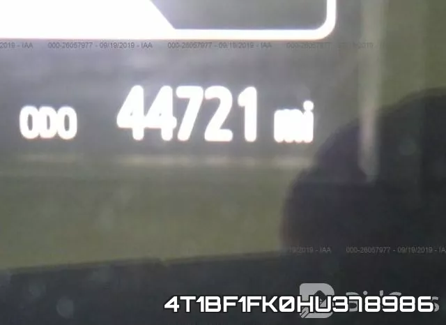 4T1BF1FK0HU378986 фото 8