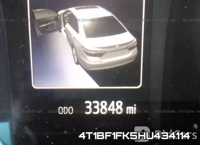 4T1BF1FK5HU434114 фото 8