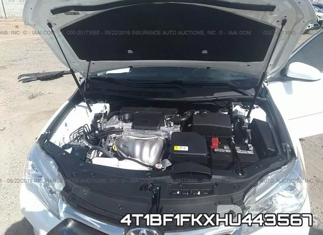 4T1BF1FKXHU443567 фото 2