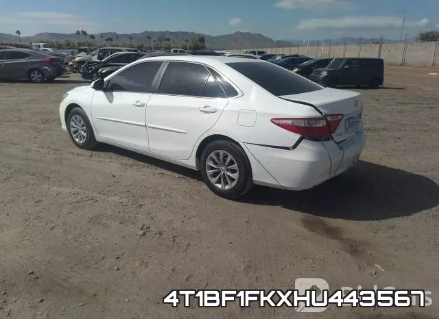 4T1BF1FKXHU443567 фото 4
