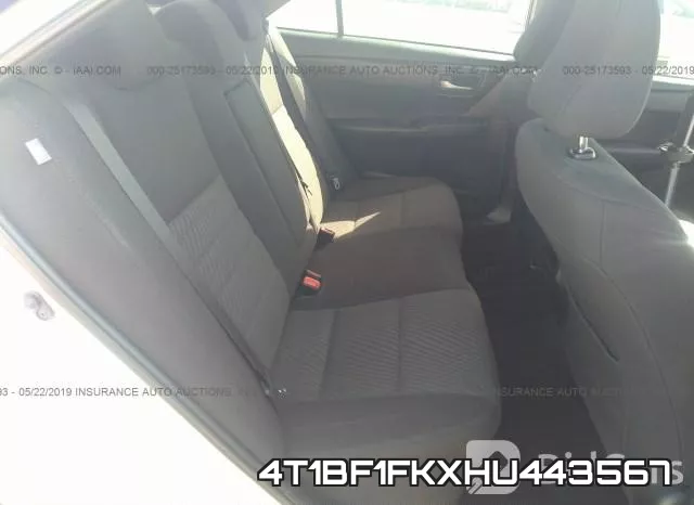 4T1BF1FKXHU443567 фото 9