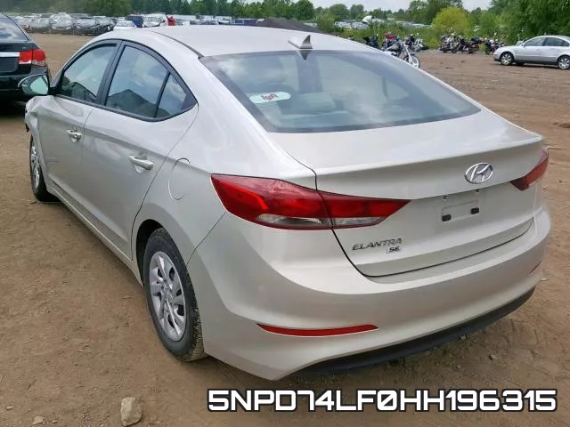 5NPD74LF0HH196315 фото 4