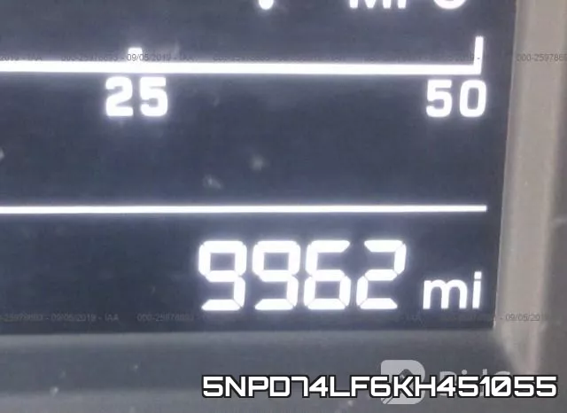 5NPD74LF6KH451055 фото 8