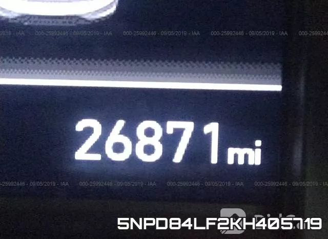 5NPD84LF2KH405719 фото 8