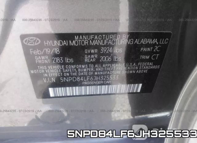 5NPD84LF6JH325533 фото 10