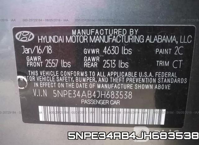 5NPE34AB4JH683538 фото 9