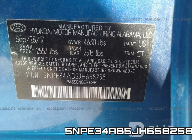 5NPE34AB5JH658258 фото 10