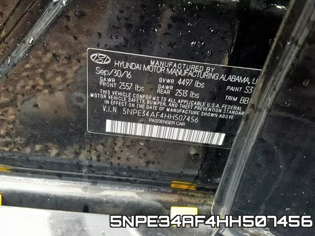 5NPE34AF4HH507456 фото 2