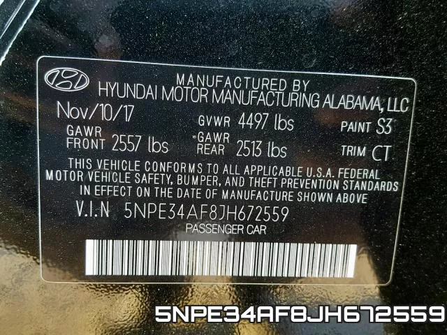 5NPE34AF8JH672559 фото 2