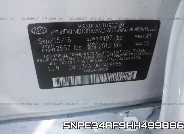 5NPE34AF9HH499886 фото 10