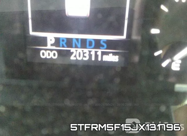 5TFRM5F15JX131796 фото 8