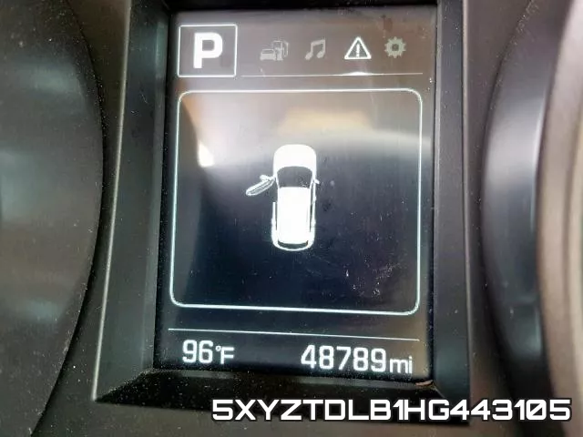 5XYZTDLB1HG443105 фото 9