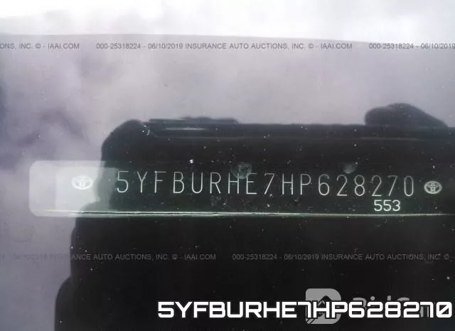 5YFBURHE7HP628270 фото 10