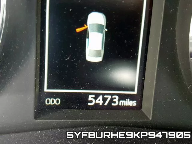 5YFBURHE9KP947905 фото 9