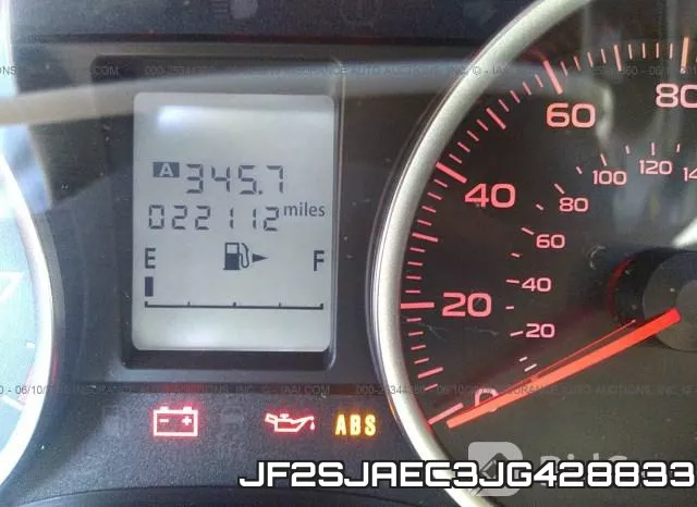 JF2SJAEC3JG428833 фото 8