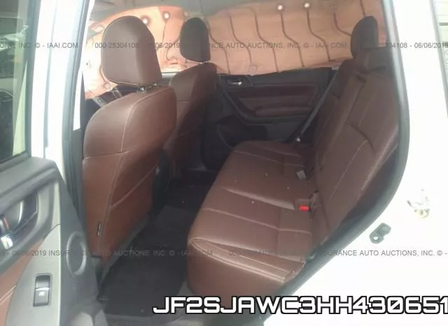JF2SJAWC3HH430651 фото 9