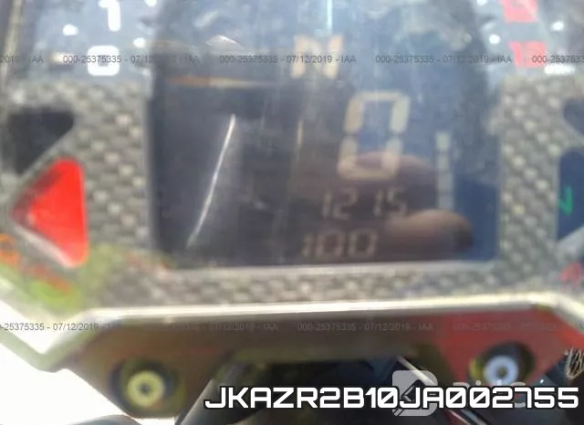 JKAZR2B10JA002755 фото 8