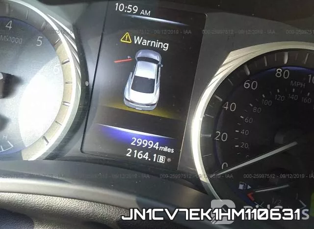 JN1CV7EK1HM110631 фото 8