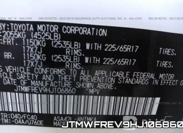 JTMWFREV9HJ106860 фото 10