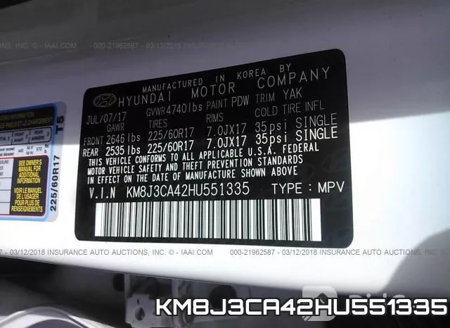 KM8J3CA42HU551335 фото 10