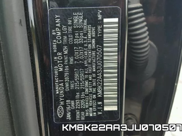 KM8K22AA3JU070507 фото 2