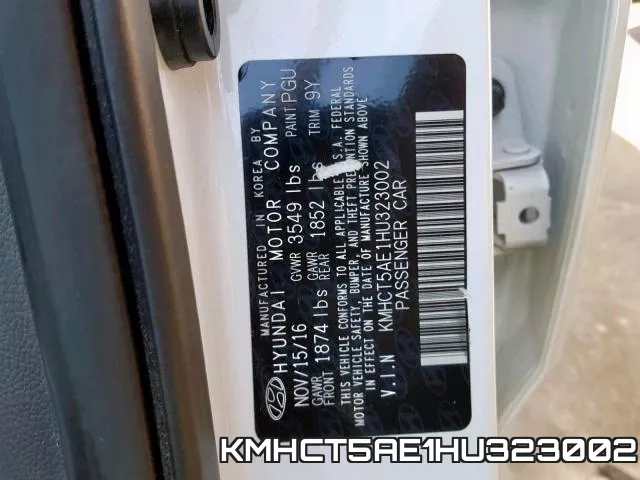 KMHCT5AE1HU323002 фото 2