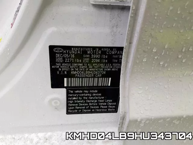 KMHD04LB9HU343704 фото 2