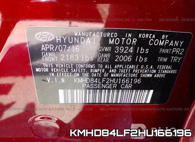 KMHD84LF2HU166196 фото 10