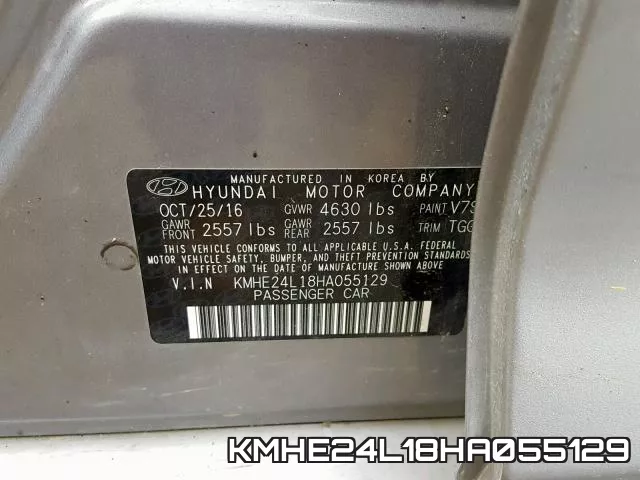 KMHE24L18HA055129 фото 2