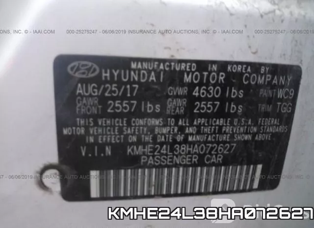 KMHE24L38HA072627 фото 10