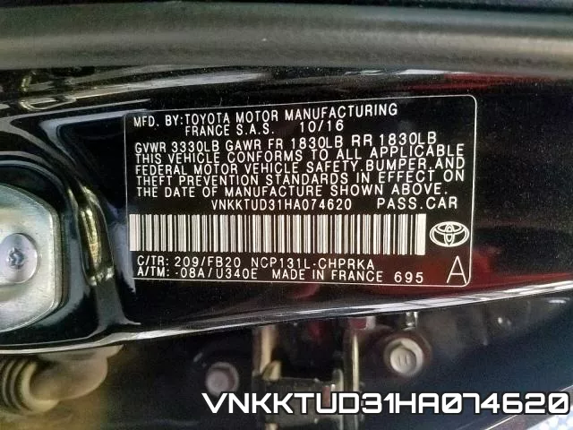 VNKKTUD31HA074620 фото 2