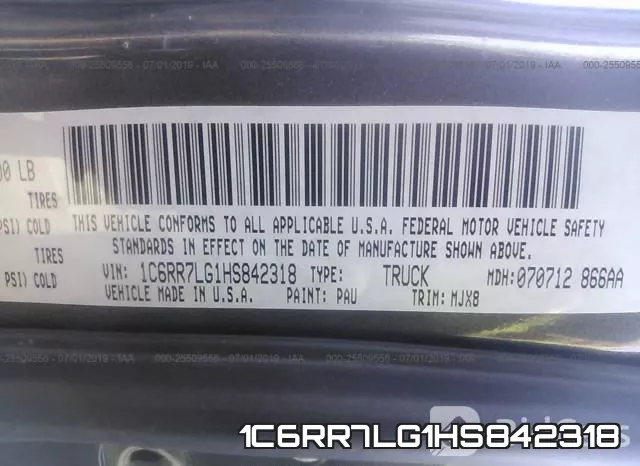 1C6RR7LG1HS842318 фото 10