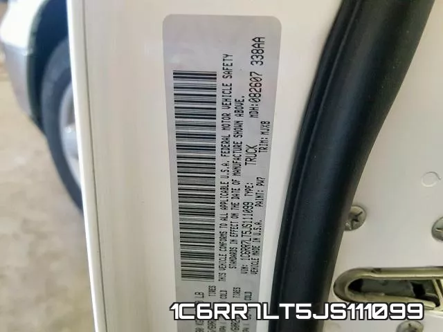 1C6RR7LT5JS111099 фото 2