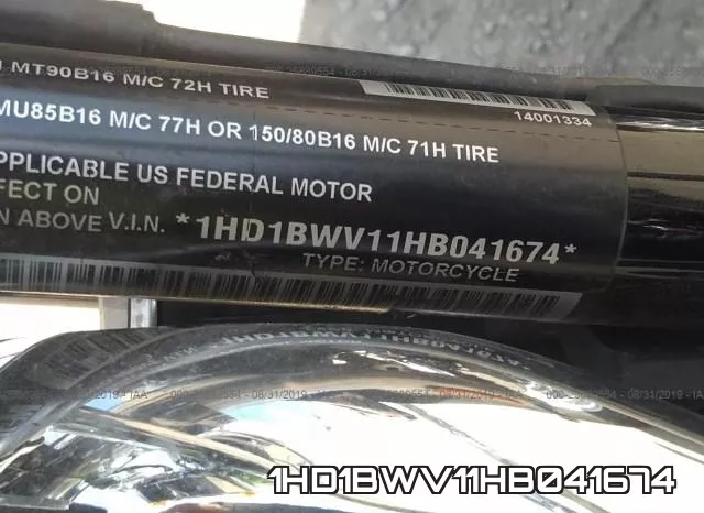 1HD1BWV11HB041674 фото 2