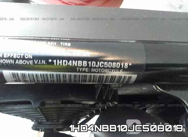 1HD4NBB10JC508018 фото 2