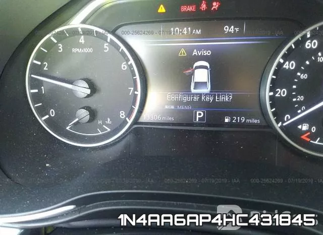 1N4AA6AP4HC431845 фото 8